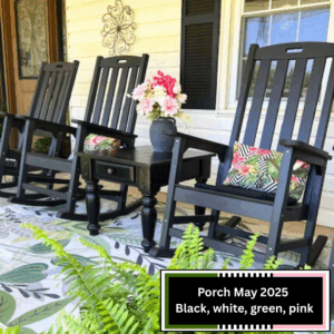 GFP Porch 2025 black, white, green, pink