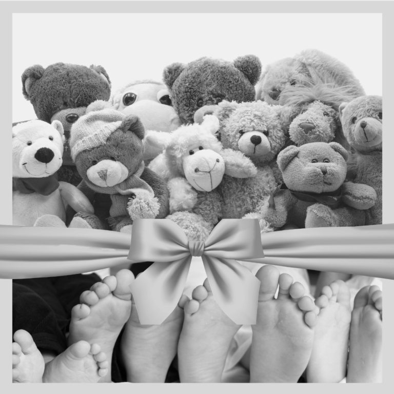 Teddy bears and toes