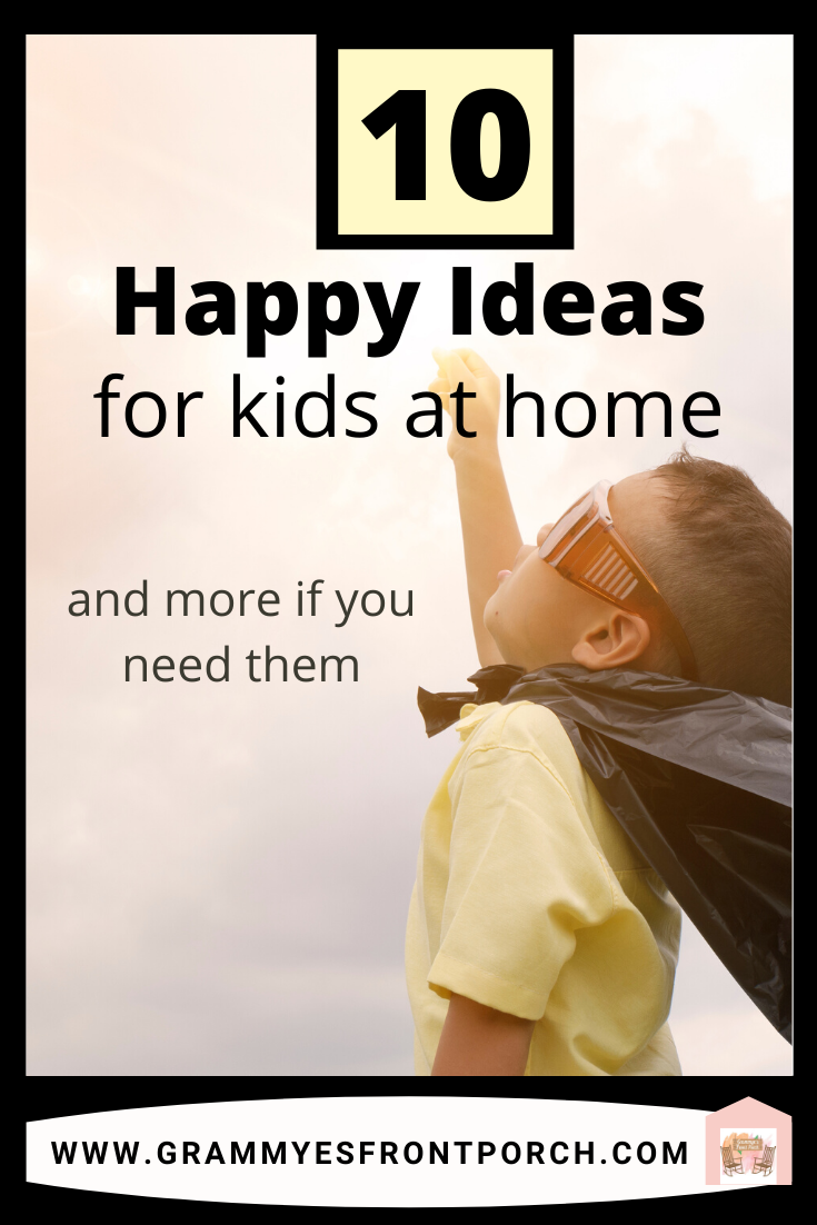 10 ideas for kids at home