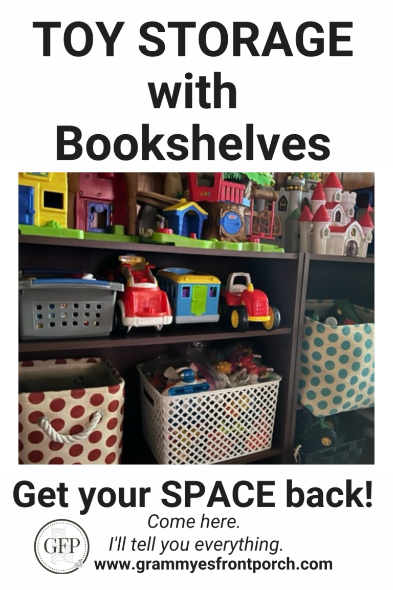 Pinterest Toy Storage with Bookshelves