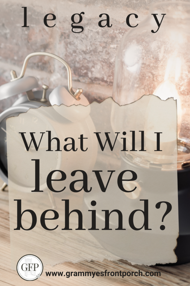 Pinterest What will I leave behind legacy