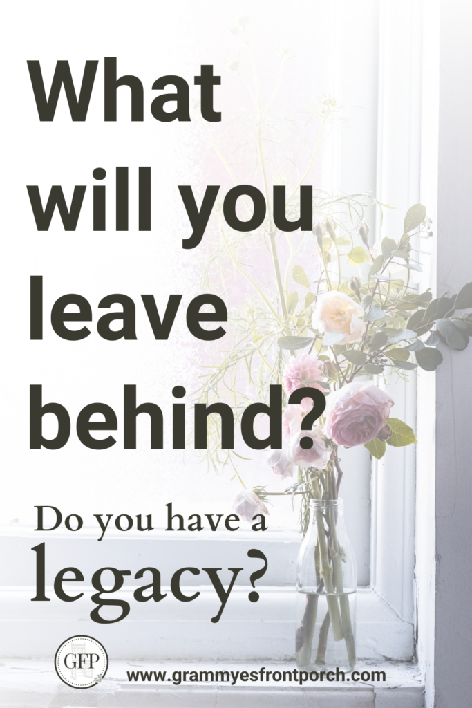 Pinterest What will you leave behind