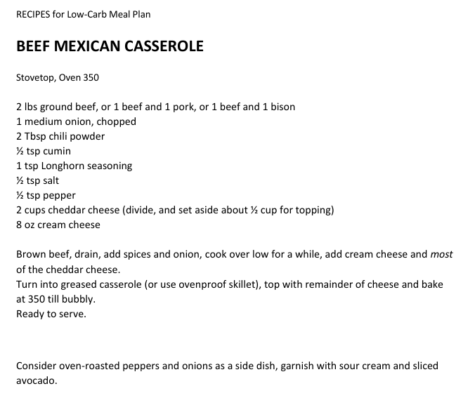 Easy Mexican Casserole Recipe Image