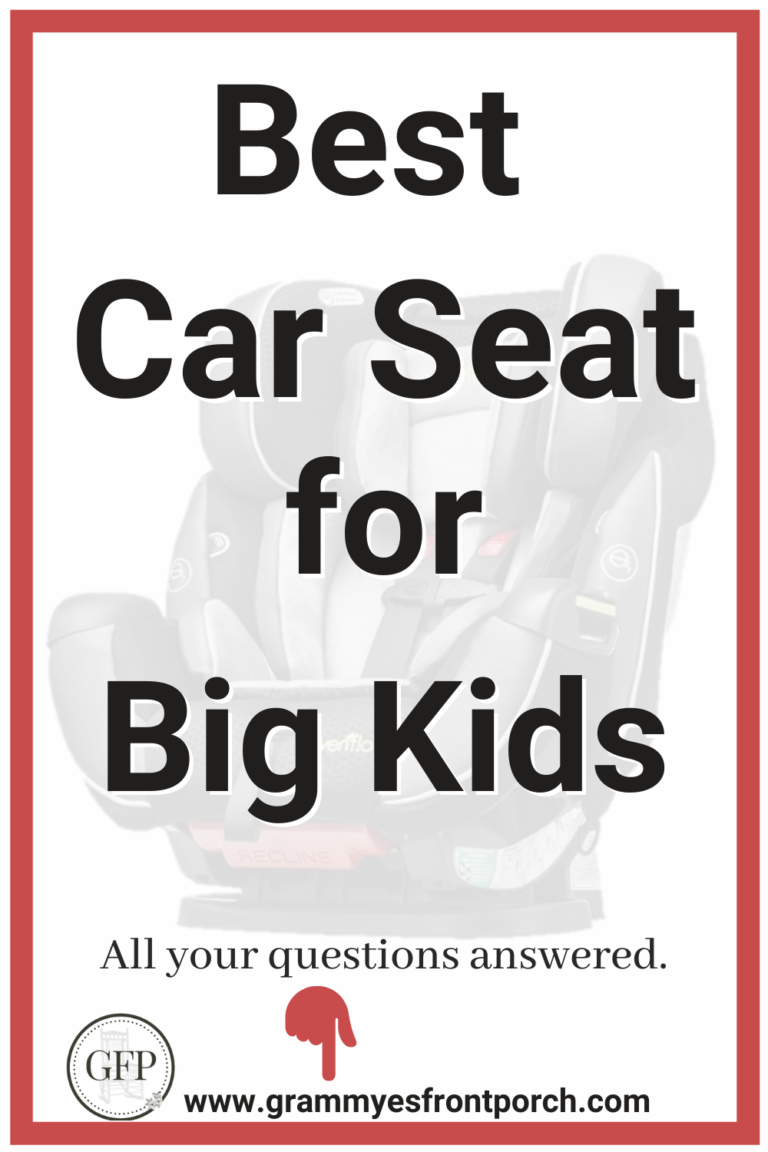 Pinterest Best Car Seat for Big Kids