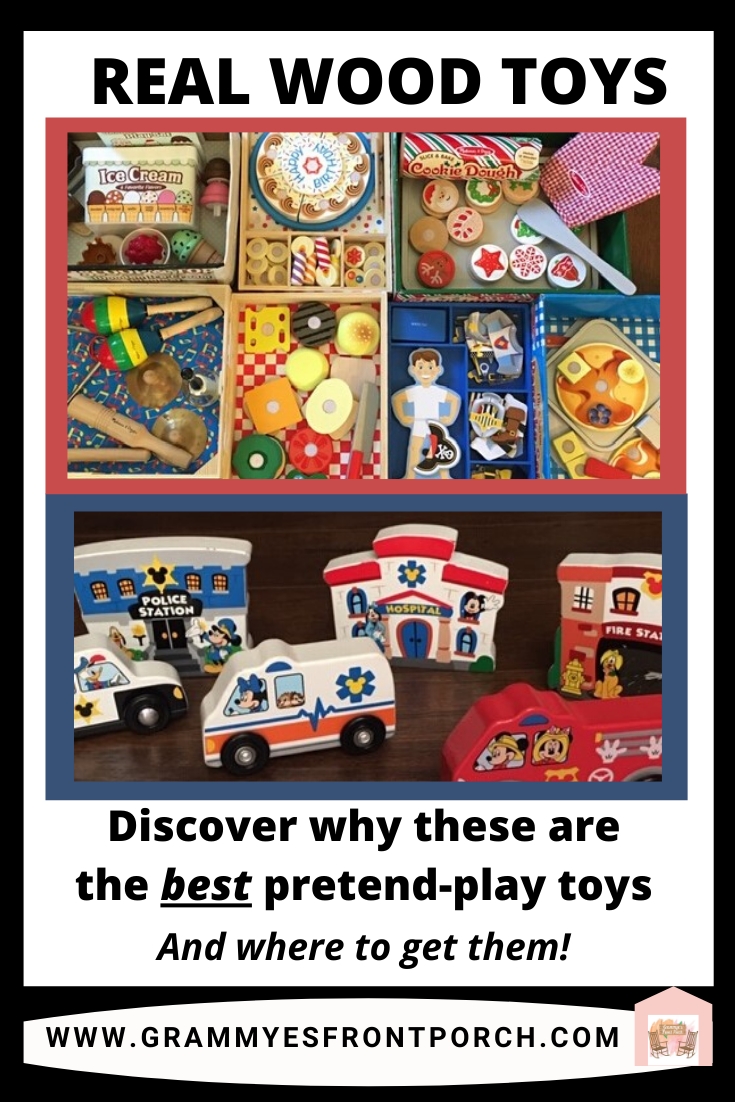 Real wood toys best pretend play