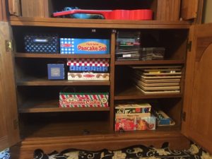 Armoire Shelves DIY Toy Storage