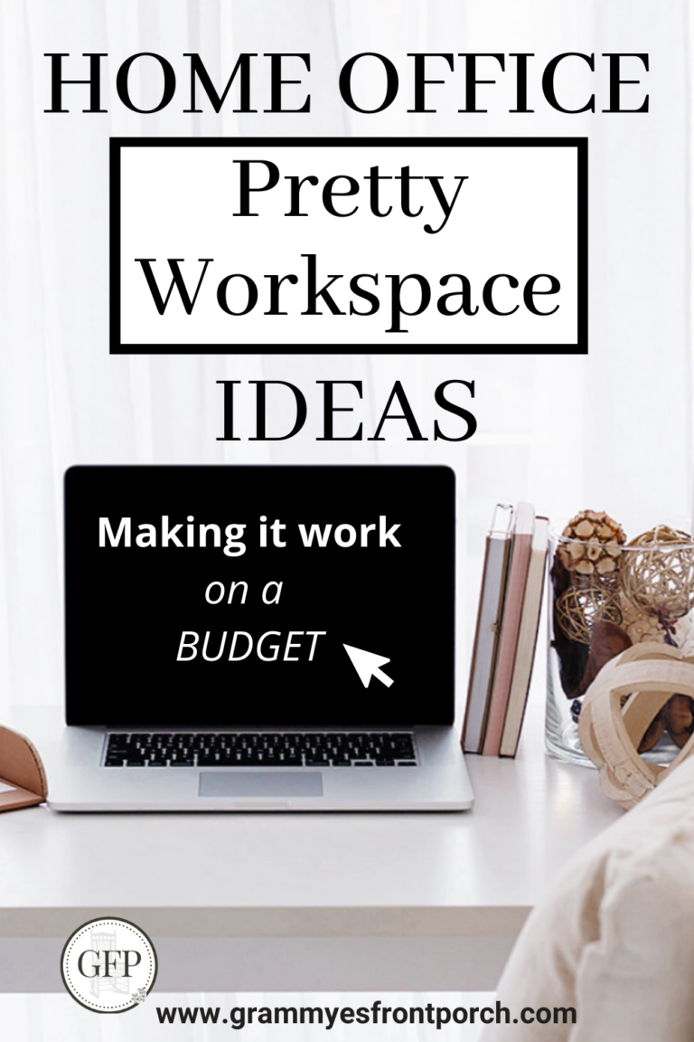 Pinterest Home Office Pretty Workspace on a Budget