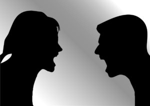 agree to disagree doesn't work image arguing, female, male