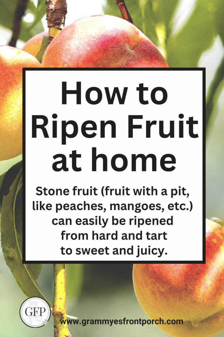 Pinterest How to Ripen Fruit At Home Peaches