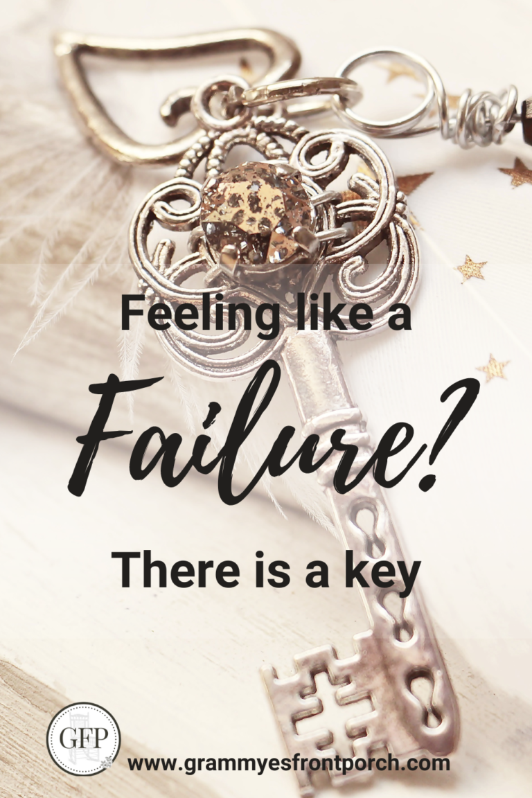 Pinterest Feeling Failure Key