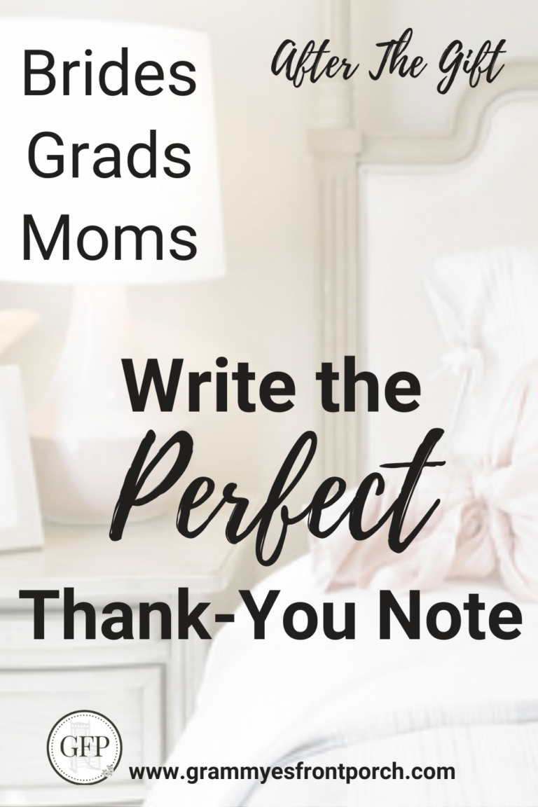 Pinterest Thank You Note Brides Grads Moms