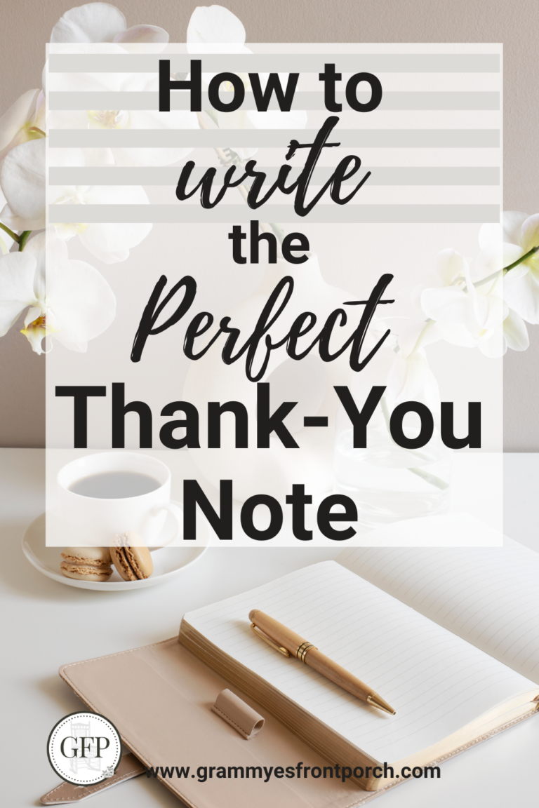 Pinterest Thank You Note how to write