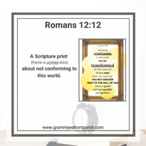 Resource Graphic Frame Romans 12 12