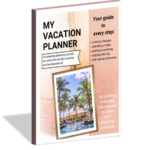 Vacation Planner Ebook 3d