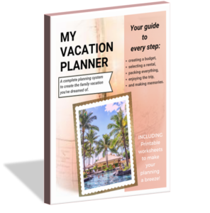 Vacation Planner Ebook 3d