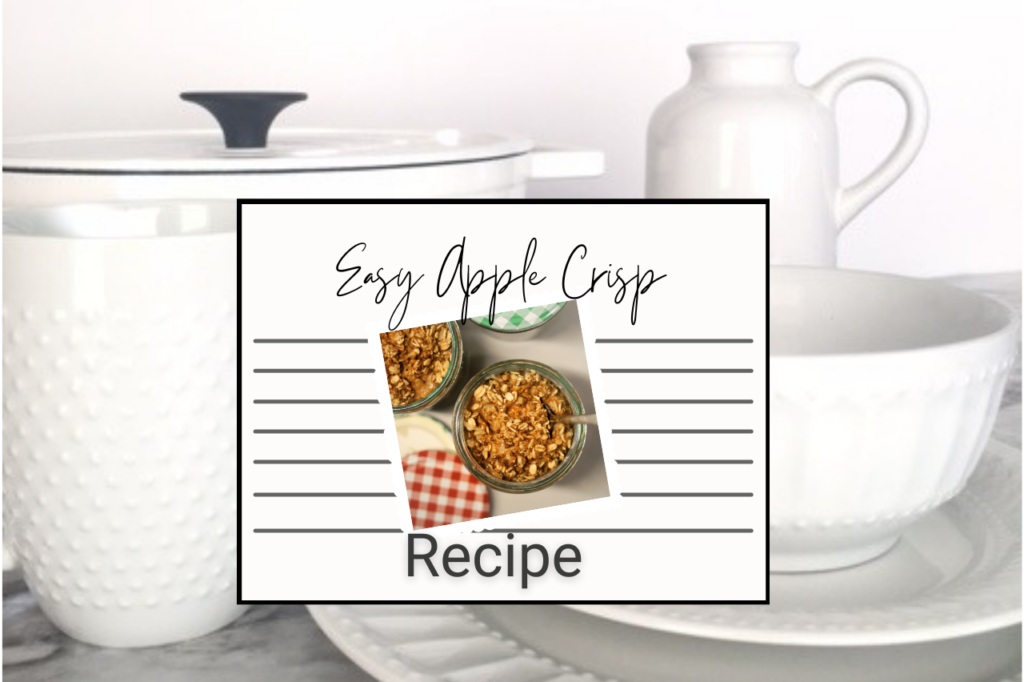 Featured Image Apple Crisp easy