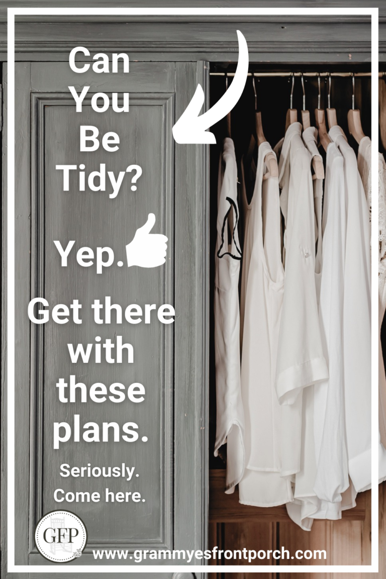 Pinterest Clean Tidy get there with these plans