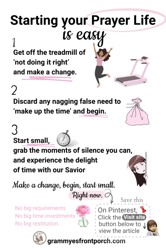 Pinterest Prayer Life Starting is easy