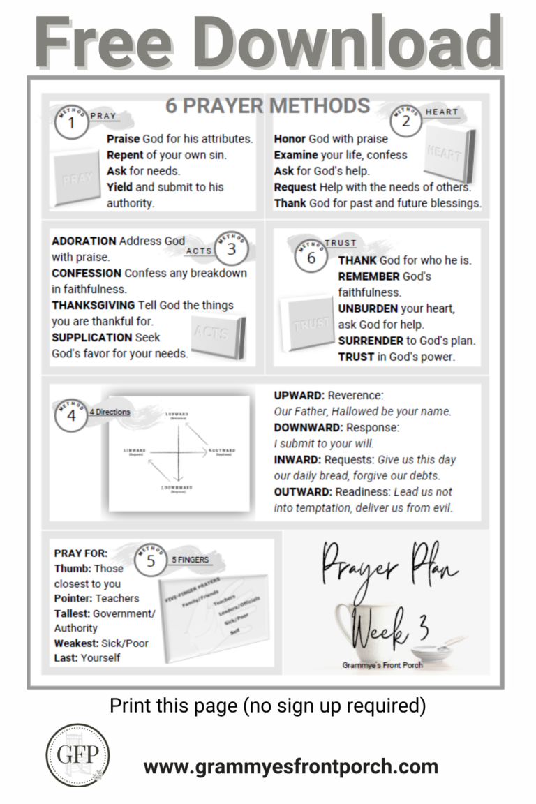 Pinterest Prayer Methods Free Download No sign-up