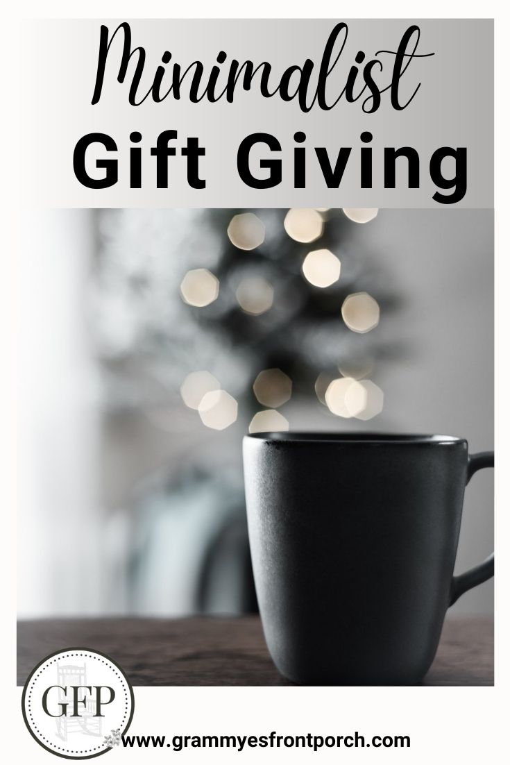 Pinterest Christmas Minimalist gift coffee