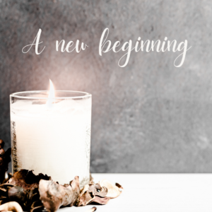 Candle A New Beginning