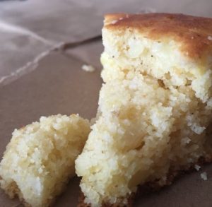 Cornbread slice