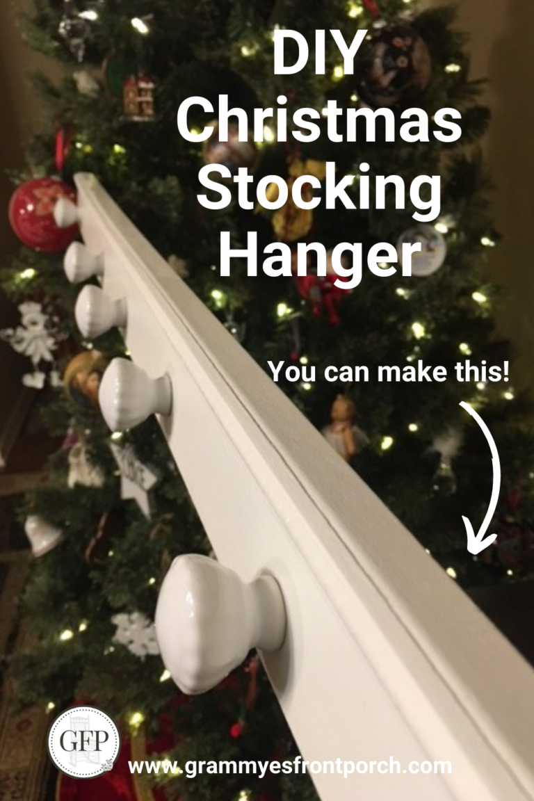 Pinterest Christmas Stocking Hanger You can make this