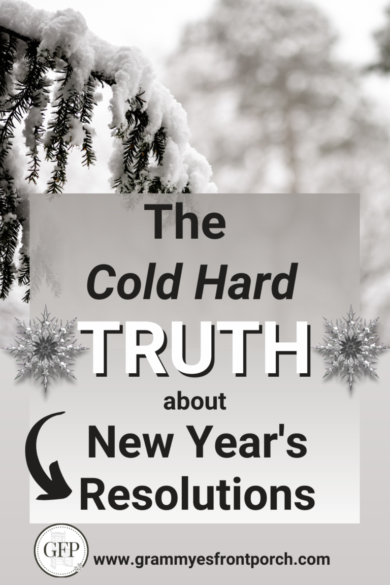 Pinterest New Year's Resolutions 2021 The Cold hard truth