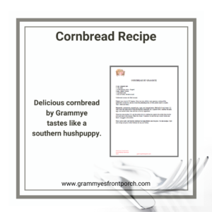 Resource Graphic Cornbread Recipe