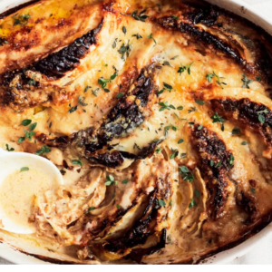 Cabbage gratin Bon Appetit