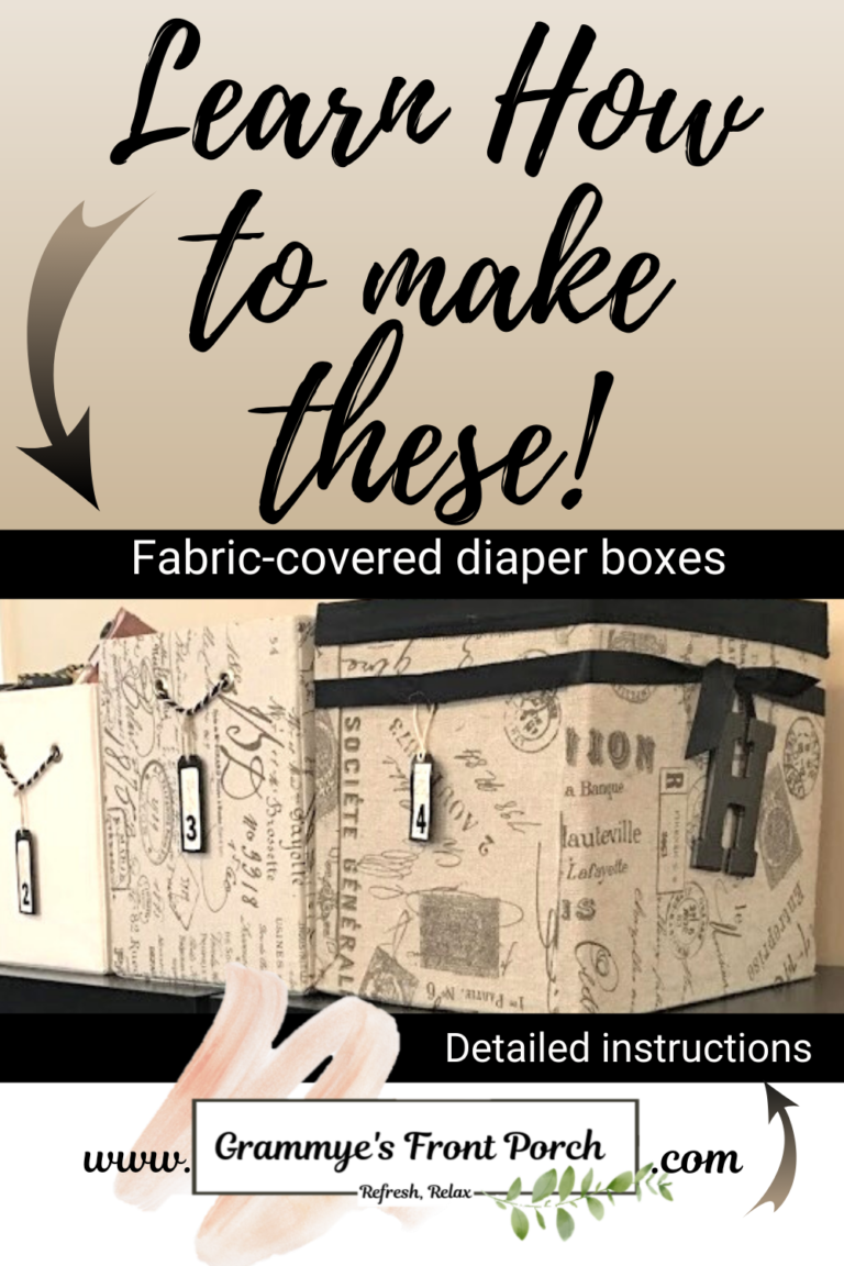 Pinterest Fabric Boxes Learn Instructions