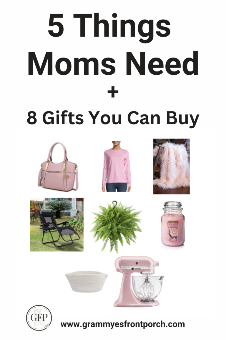 Pinterest 5 Things Moms Need