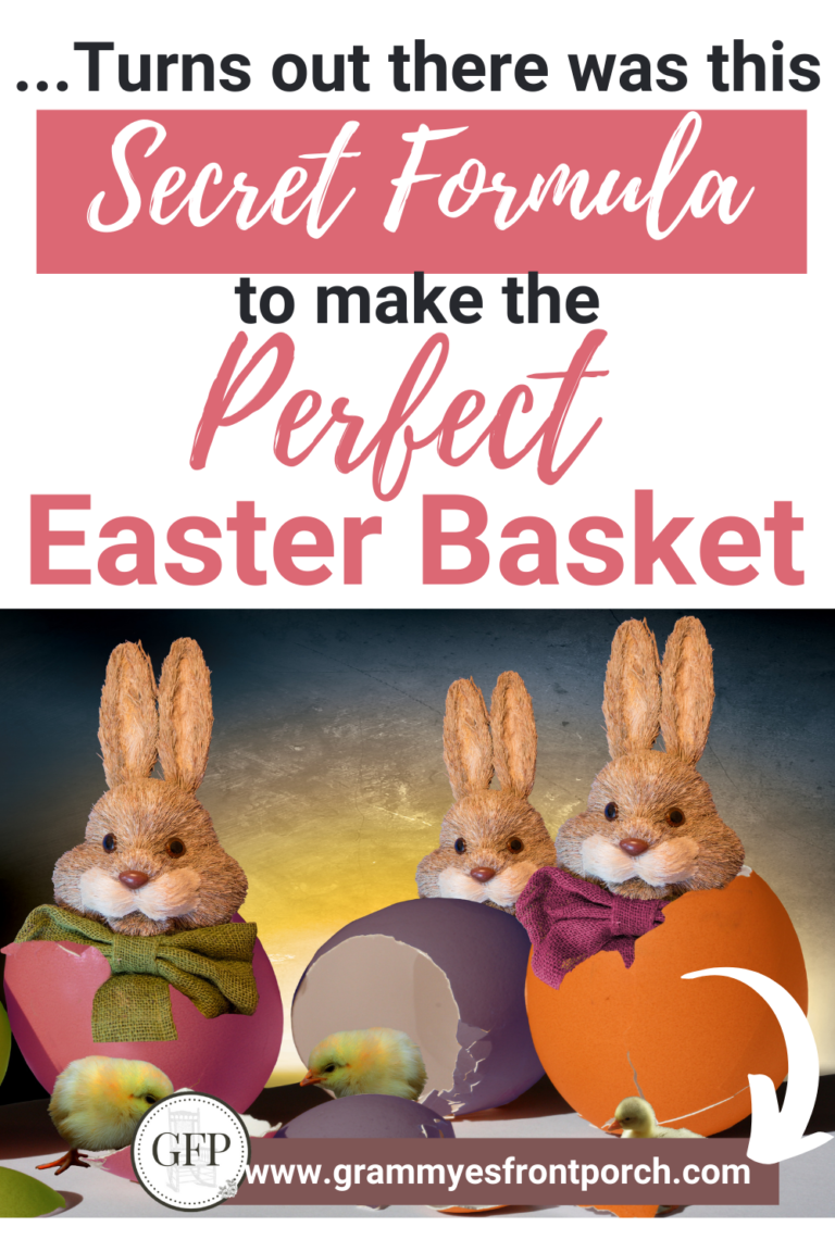 Pinterest Easter Basket Secret Formula