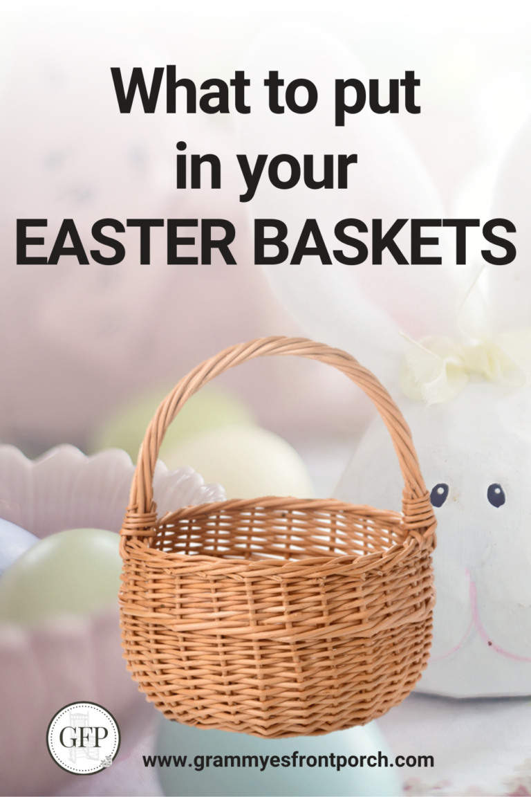 Pinterest Easter what to put in baskets