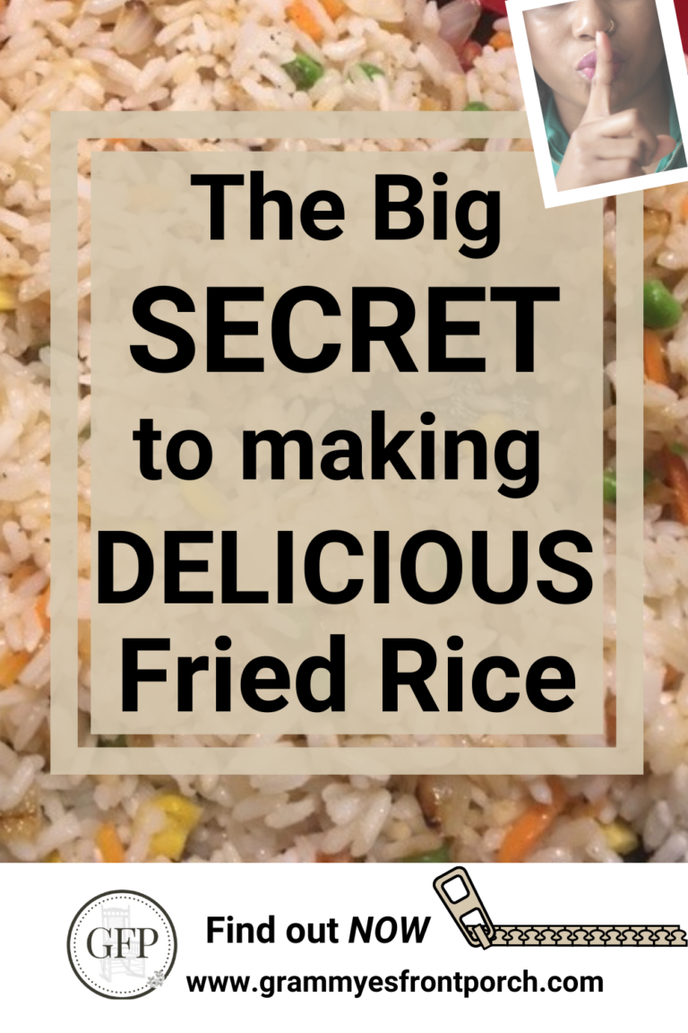 Pinterest Fried Rice SECRET