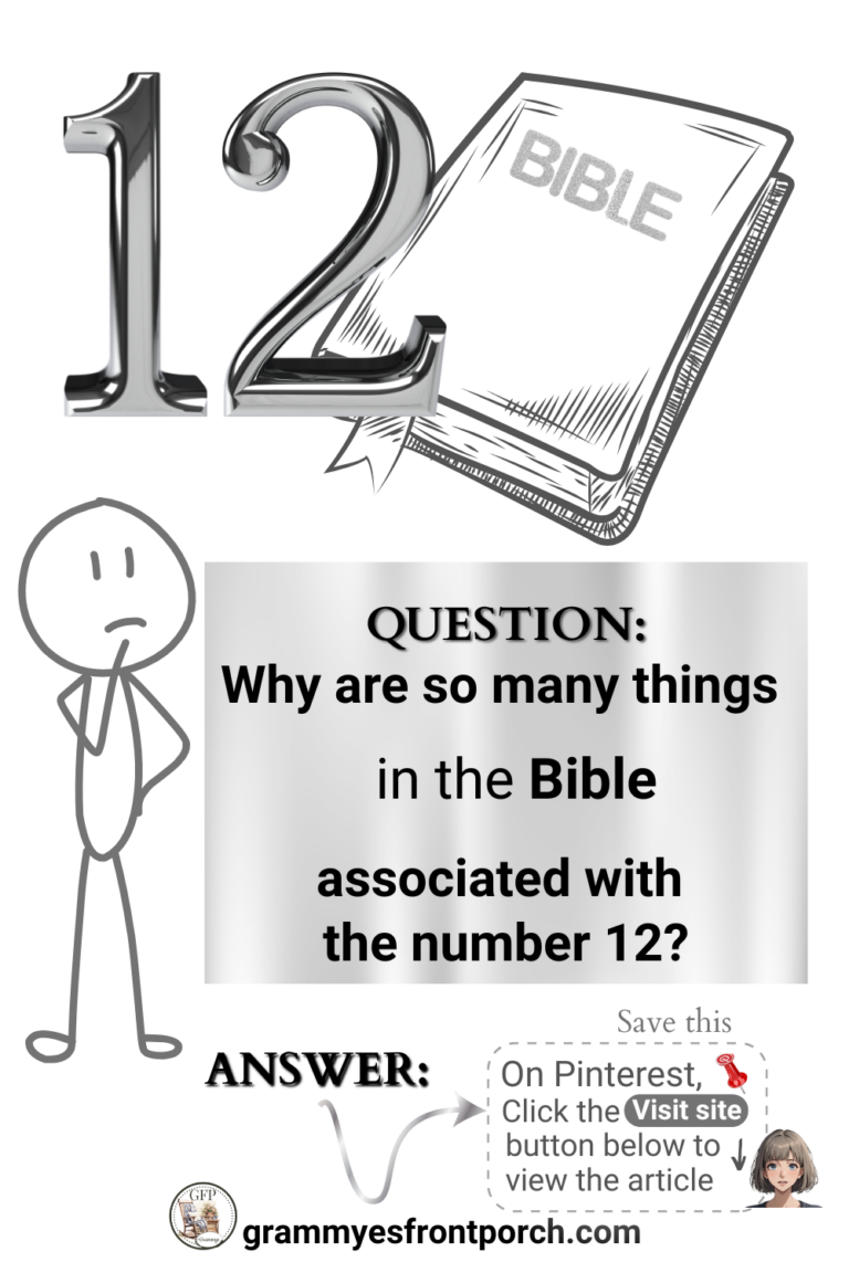 Pinterest 12 in the Bible so many things