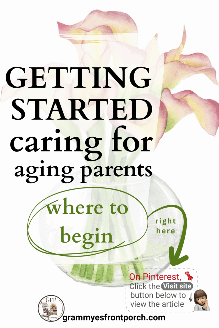 Pinterest Aging Parents Getting Started