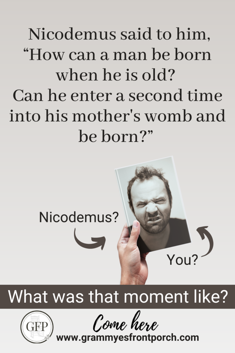 Pinterest Nicodemus What was that like