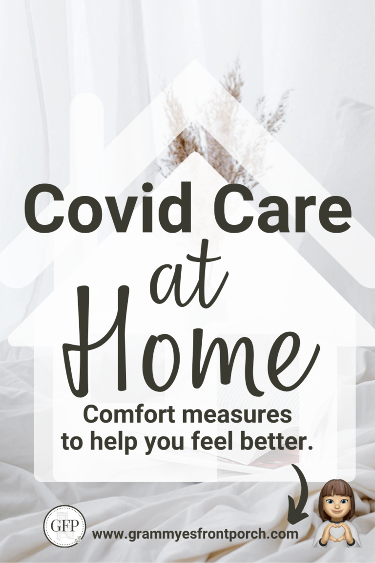 Pinterest Covid comfort care