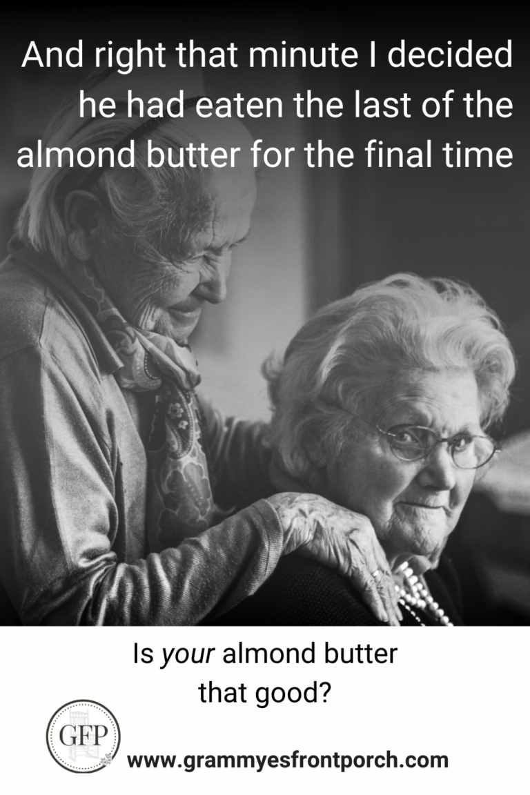 Pinterest Household Essentials Almond butter for the last time