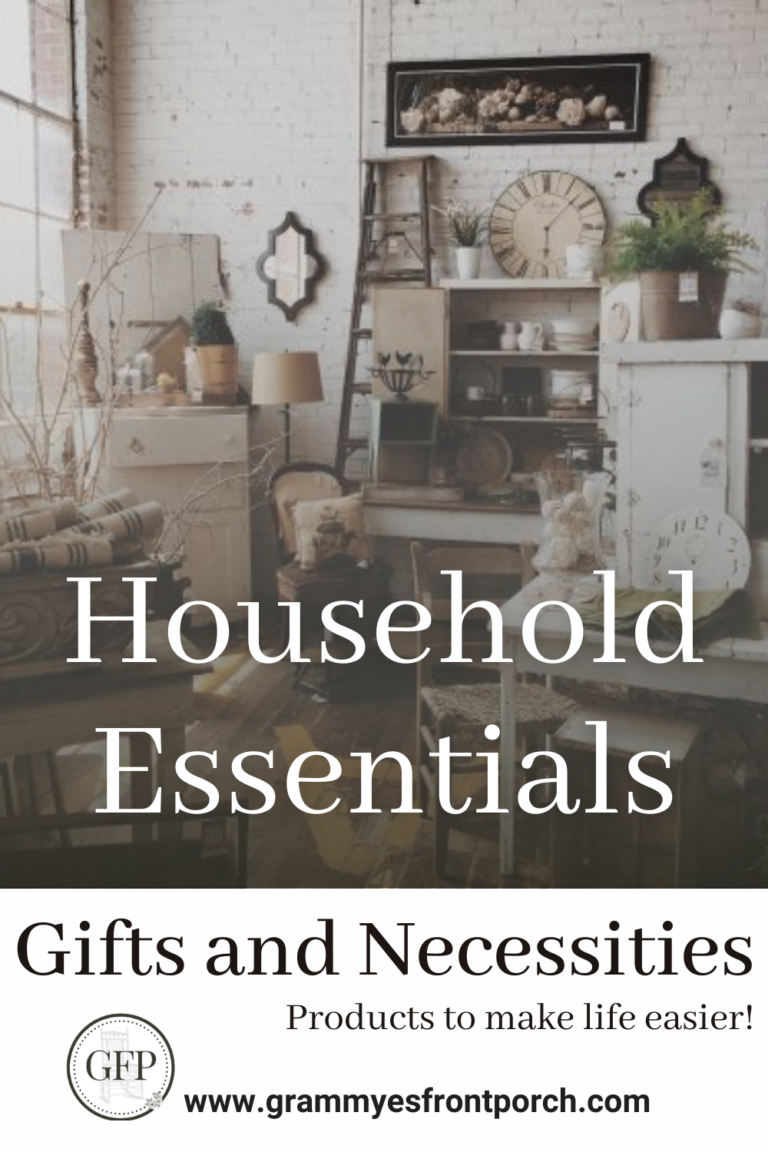 Pinterest Household Essentials August 2021