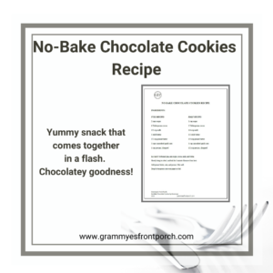 Resource Graphic No-Bake Chocolate Cookies