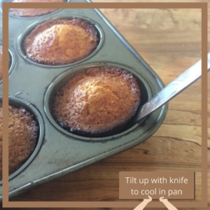 Bran Muffins Loosen with knife