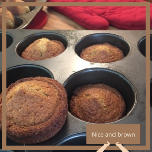 Bran Muffins Nice and Brown