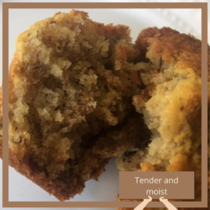 Bran Muffins moist and tender