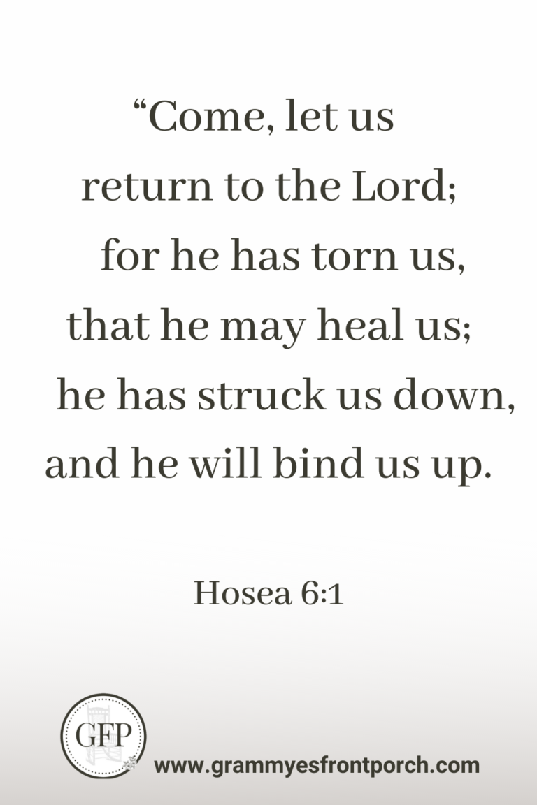 Pinterest Hosea 6 1 return to the lord