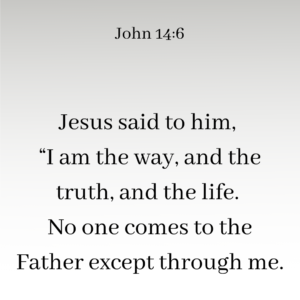 I am the way John 14 6