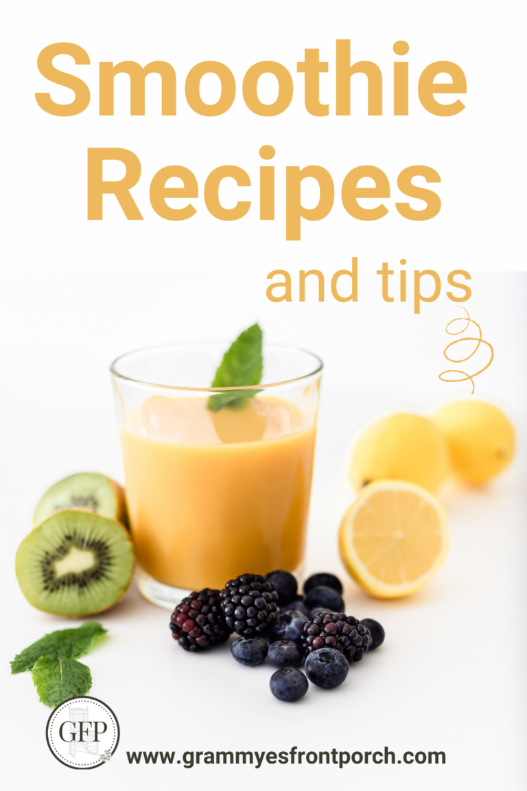 Pinterest Smoothie Recipes and tips yellow