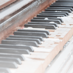 Ruined piano