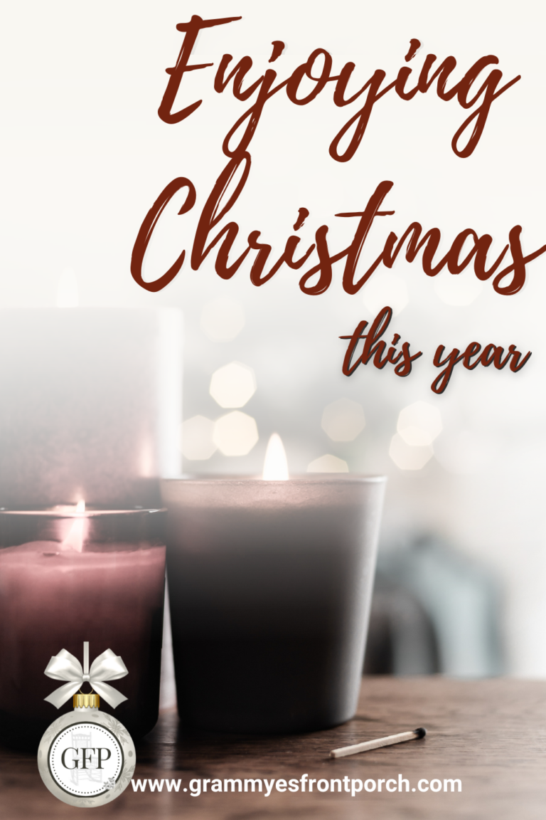 Pinterest Enjoying Christmas this year candles